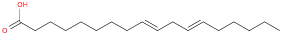 9,12 octadecadienoic acid, (9e,12e) 